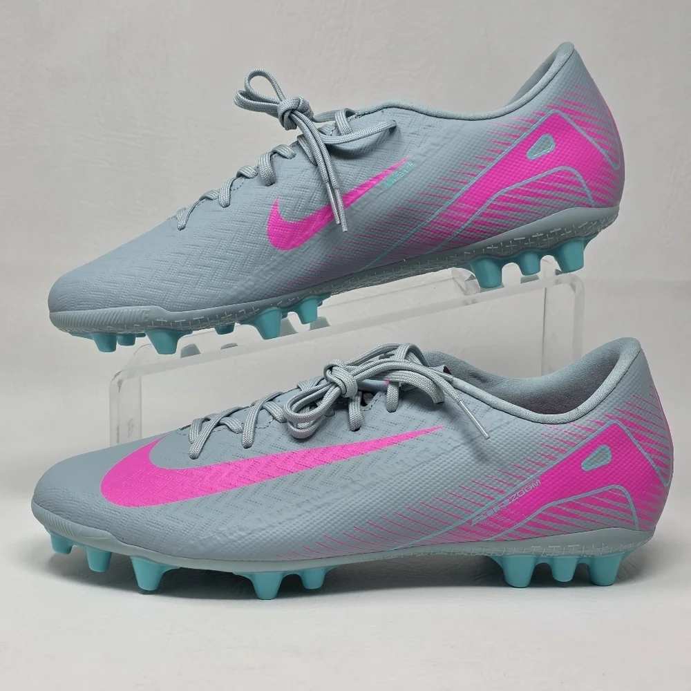 Nike Mercurial FG Firm Ground Soccer Cleats Shoes Mens Size 9 Blue FQ8374-301